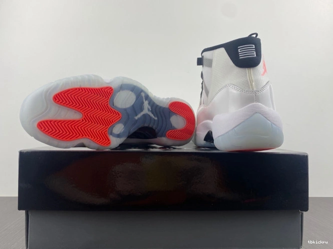Rep TBkick (CN DD3522-100 Plug) Jordan Air 11 White Adapt 0717